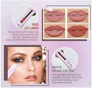 4-in-1 Makeup Pen – Multi-Function Lip Liner, Eyeliner & Makeup Tool