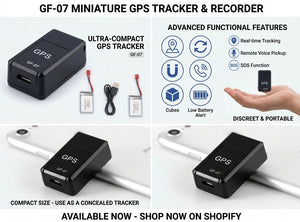 Mini GPS Tracker | Compact Location Tracking Device
