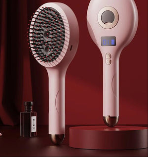 Electric Massage Spray Comb – Hair Detangling Comb with Water Mist Spray