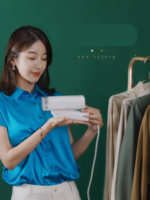 Portable Handheld Garment Steamer – Foldable Travel Steam Iron for Wrinkle-Free Clothes