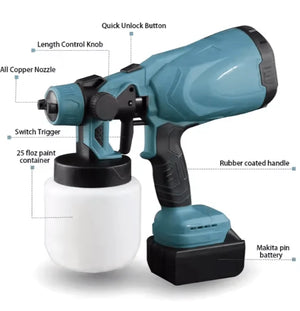 Portable Paint Sprayer – Electric Spray Gun for DIY Projects, Furniture & Home Painting