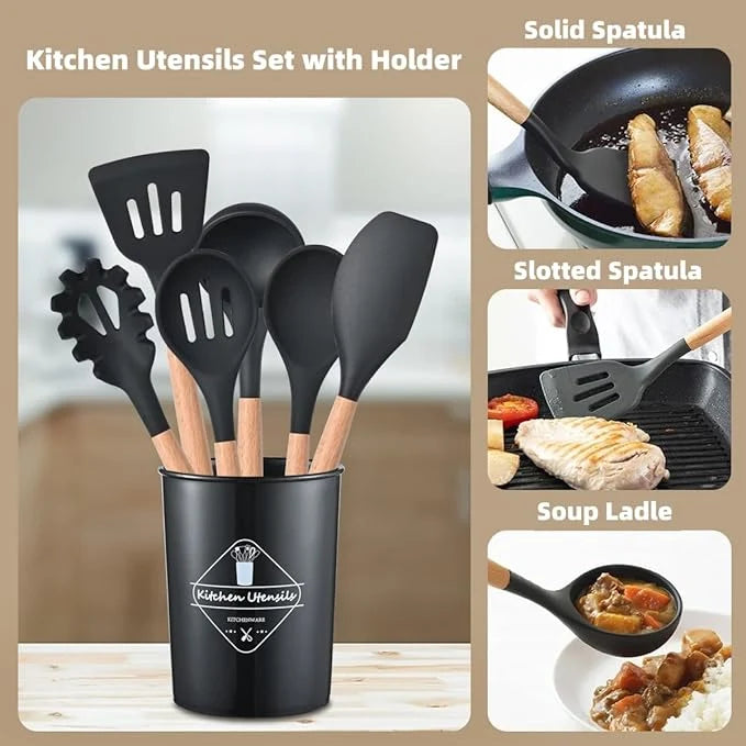 12 Pcs Cooking Utensils Set | Kitchen Cooking Tools