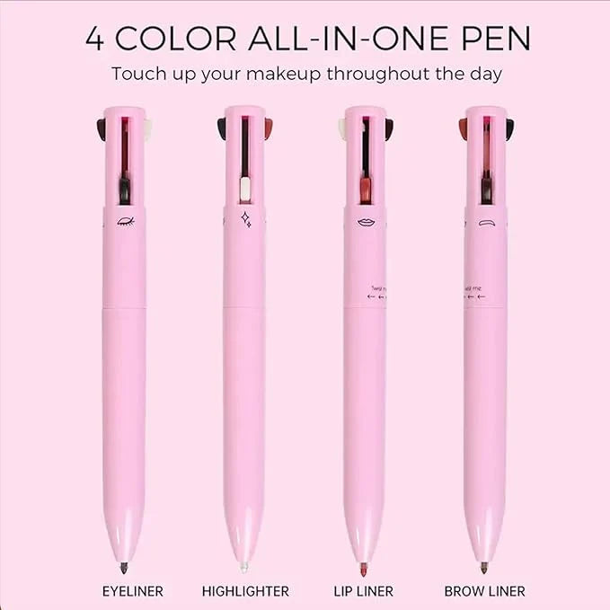 4-in-1 Makeup Pen – Multi-Function Lip Liner, Eyeliner & Makeup Tool