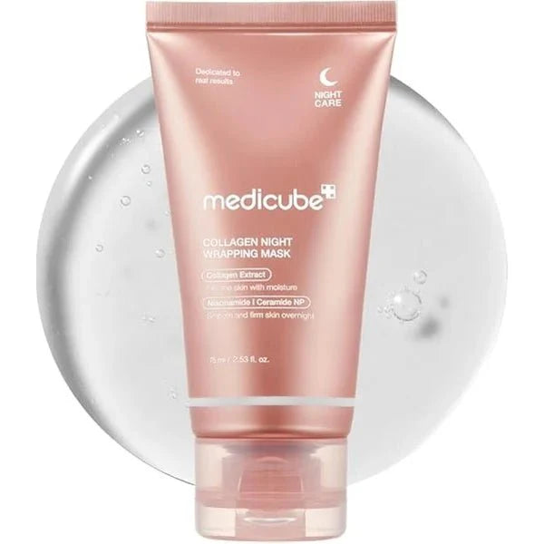 Collagen Overnight Wrapping Peel-Off Mask – Hydrating Overnight Facial Mask