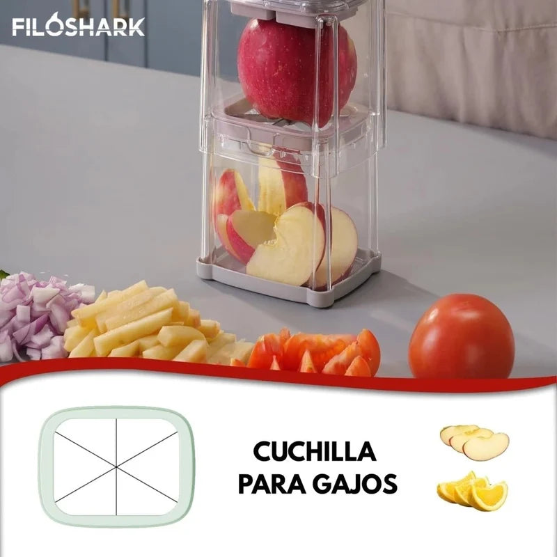 DLC Manual Vegetable Slicer – Multi-Function Kitchen Chopper & Cutter