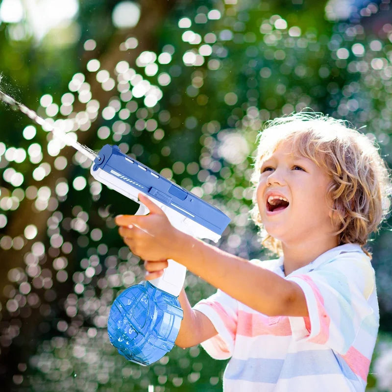 Electric Water Blaster Toy – Rechargeable Automatic Water Gun for Outdoor Fun