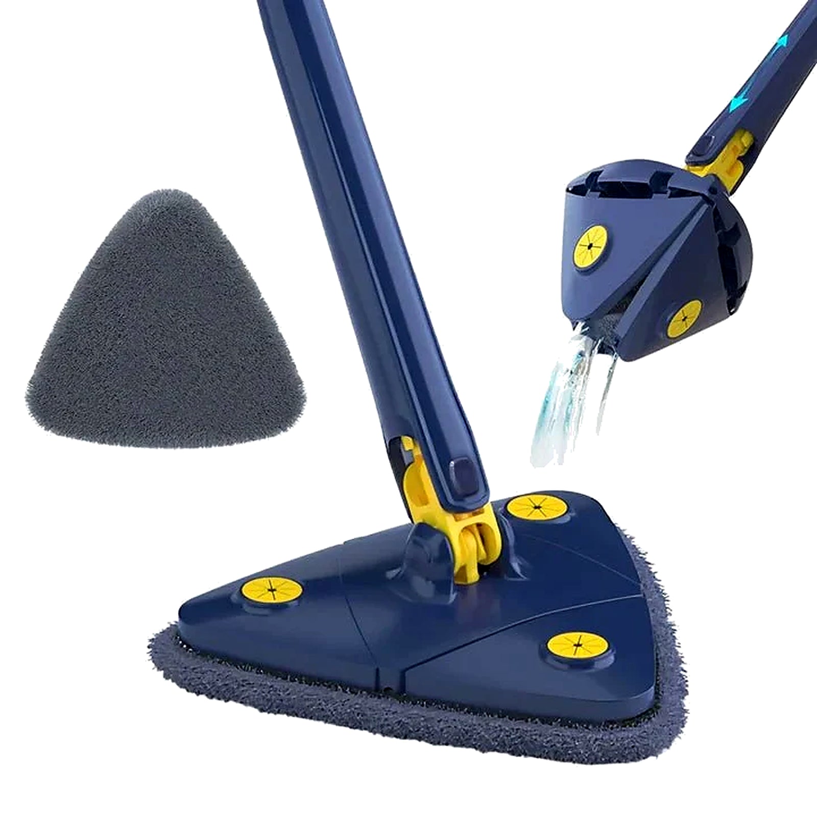 360° Rotating Adjustable Mop | Flexible Floor Cleaner