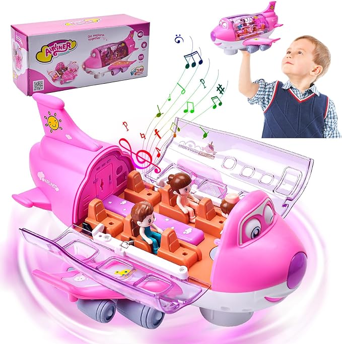 Rotating Electric Airplane Toy for Kids | Airplane Toy