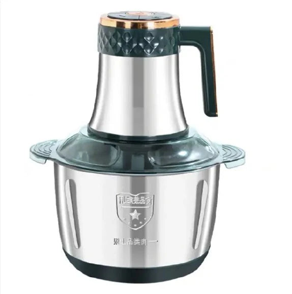 Stainless Steel Food Chopper – Manual Vegetable & Onion Cutter for Easy Meal Prep