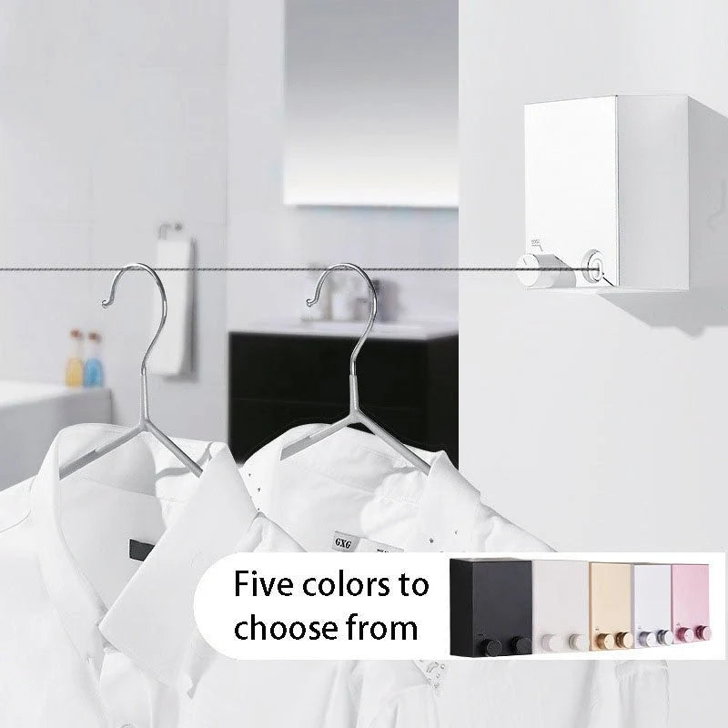 Telescopic Clothes Drying Rope | Space-Saving Clothesline