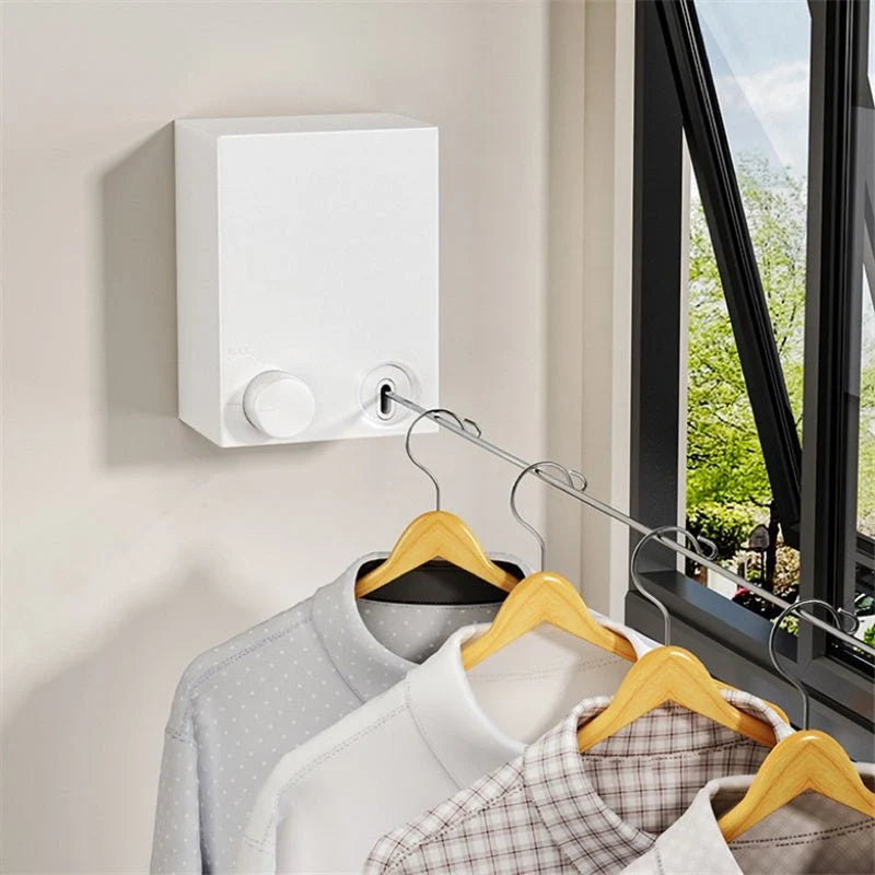 Telescopic Clothes Drying Rope | Space-Saving Clothesline